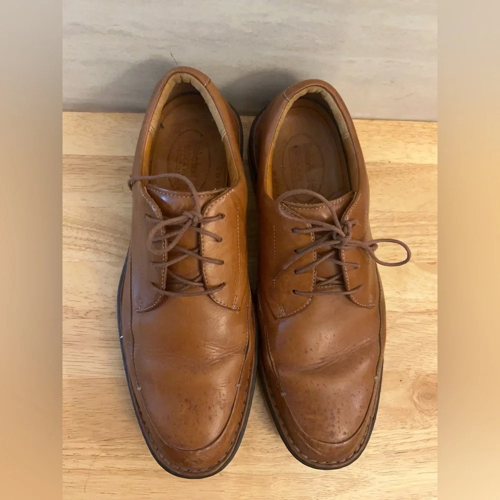 Timberland Smart Comfort Zone  Oxford Men's Brown Genuine Leather Lace-Up Shoes
